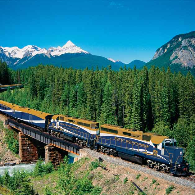 Rocky Mountaineer Train Journey